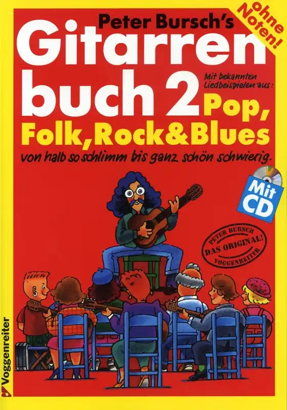 Bursch Gitarrenbuch 2 Gitarre CD VOGG0214-2 Schnäppchen