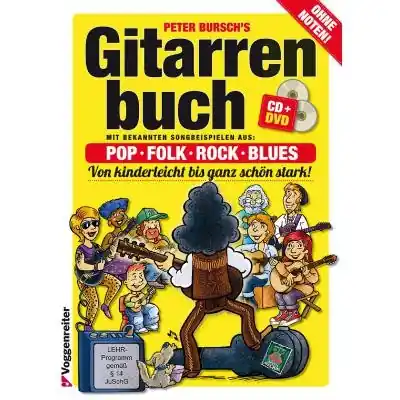 Direktkauf Bursch's Gitarrenbuch CD + DVD VOGG0208-1