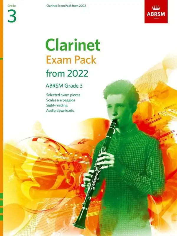 Bestpreis Clarinet Exam Pack 2022-2025 Grade 3