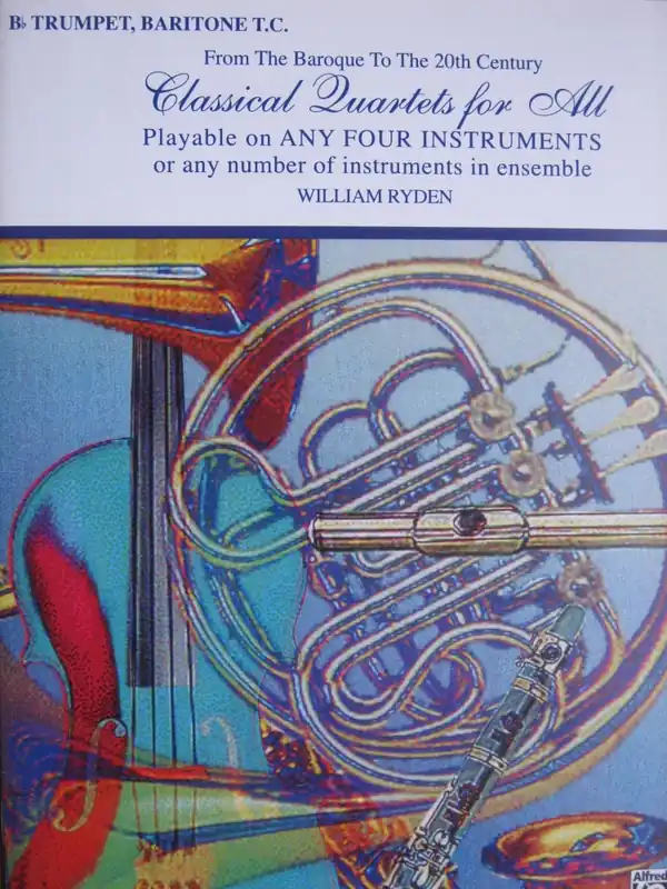 Markenprodukt Classical Quartets for All Trompeten B by William Ryden EL96156