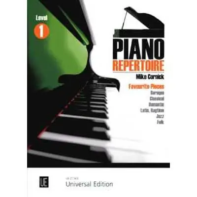 Aktuell Cornick Piano repertoire level 1 UE21563