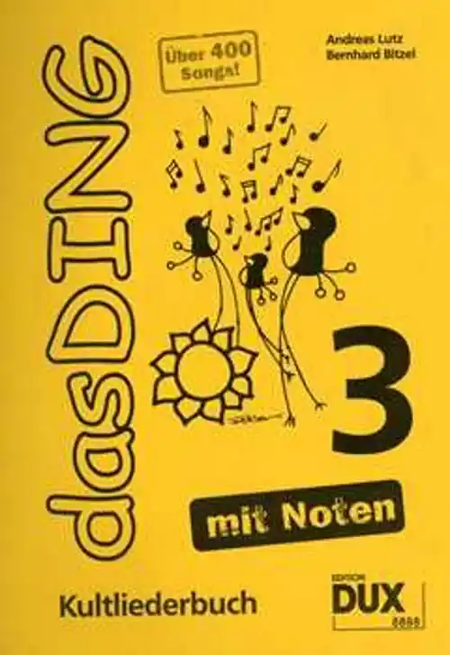 Das Ding 3 Kultliederbuch Noten D8888 Beliebt
