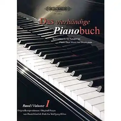 Das vierhaendige Pianobuch 1 - Klaviermusik fuer Neugierige EP11081a Preis Gesenkt
