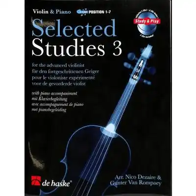 Super-Preis Dezaire Rompaey Selected Studies 3 Violine Klavier 2 CDs DHP1074433