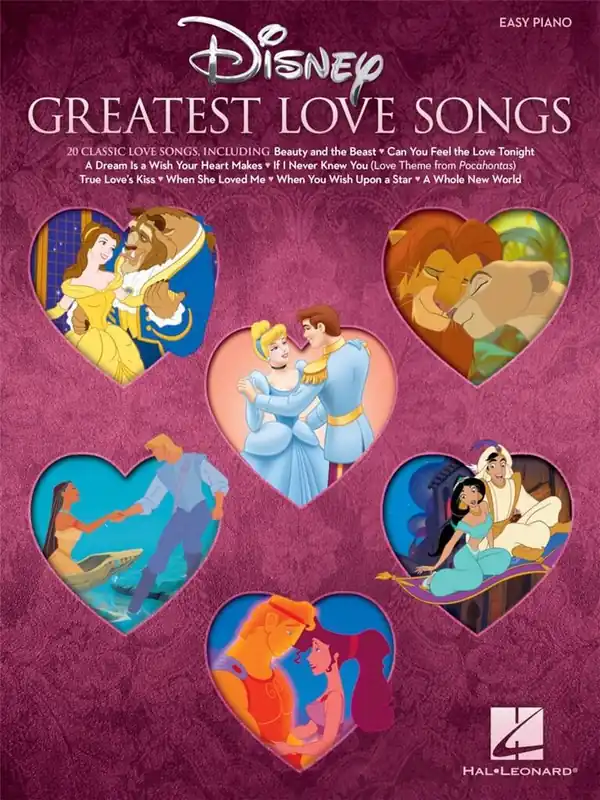 Disney Greatest Love Songs Klavier HL00192459 Sale