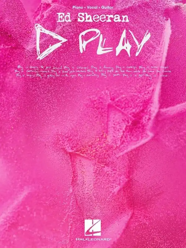 Super-Preis Ed Sheeran Play Klavier Gesang Gitarre Songbook HL01955165