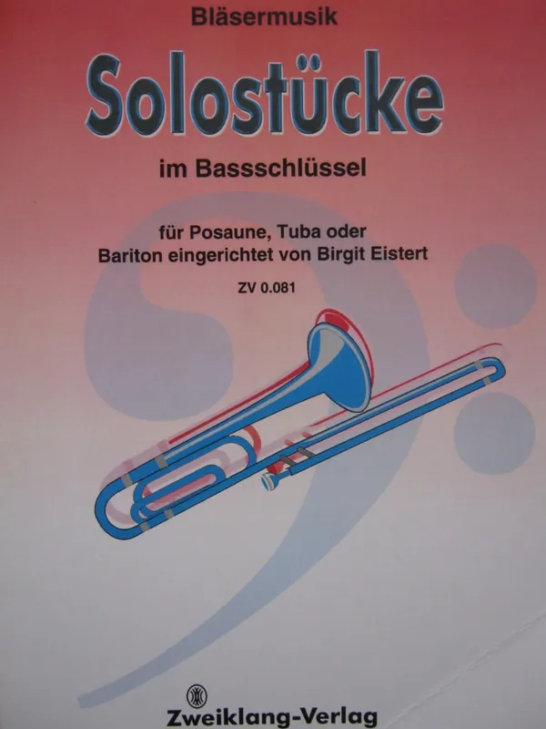 Eistert Solostuecke im Bassschluessel Pos Tuba Zweiklang0081 Günstig