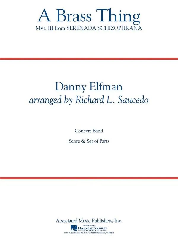 Heißes Angebot Elfman Brass Thing Concert Band HL50486538