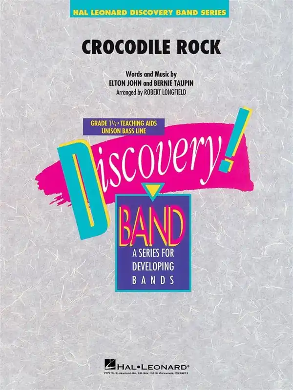 Sale Elton John Crocodile Rock Concert Band HL04005734