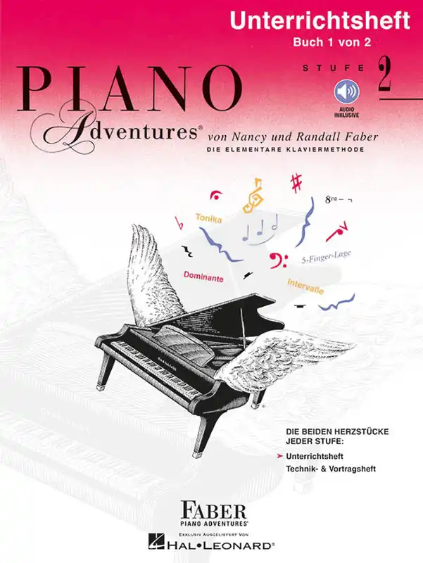 Faber Piano Adventures Unterrichtsheft Stufe 2 Audio HL00147124 Bestseller