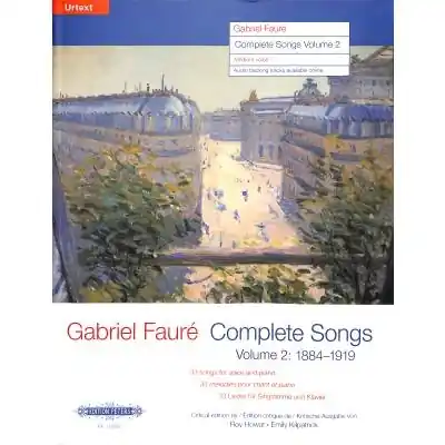 Faure Complete Songs 2 - Saemtliche Lieder EP11392B Rabatt
