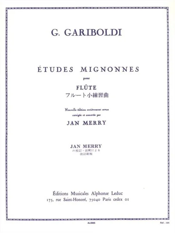 Top-Angebot Gariboldi Etudes Mignonnes Op. 131 Flöte AL5965