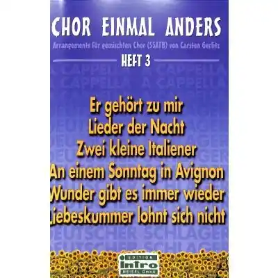 Preisreduziert Gerlitz Chor einmal anders 3 INTRO11222040