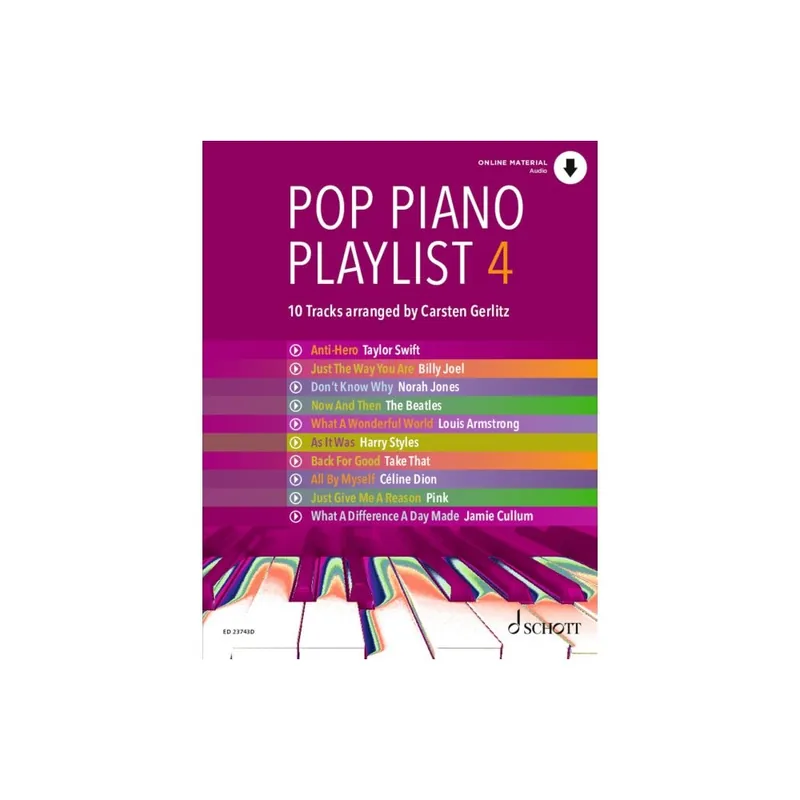 Neu Gerlitz Pop Piano Playlist 4 + Audio ED23743D