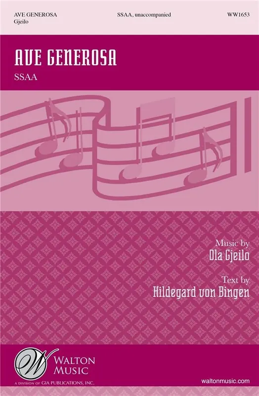 Gjeilo Ave Generosa Chor SSAA WW1653 Direkt Vom Hersteller
