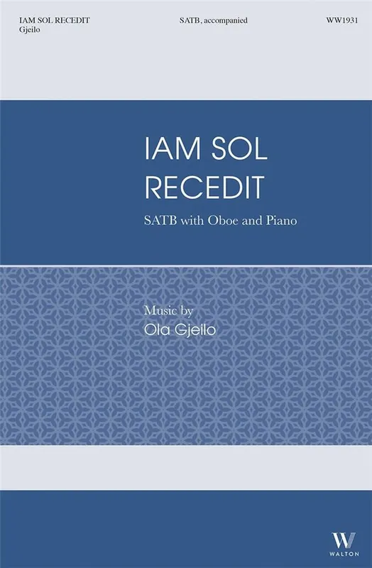 Gjeilo Iam Sol Recedit Chor SATB Oboe Klavier WW1943 Super-Preis