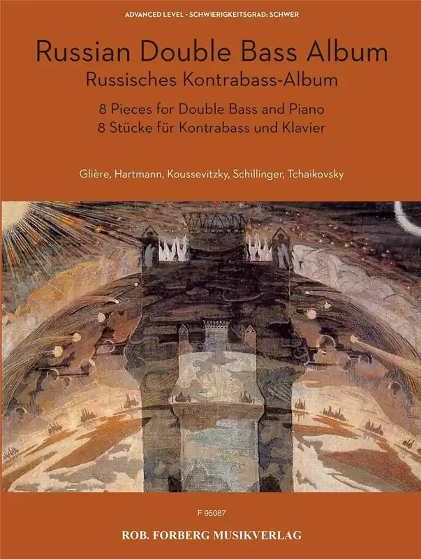Gliere Russian Double Bass Album Kontrabass Klavier F95087 Nur Heute