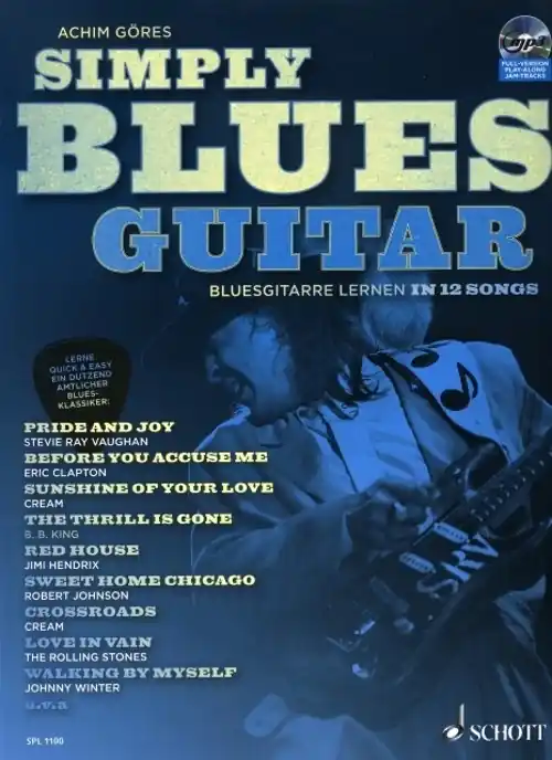 Goeres Simply Blues Guitar GIT TAB CD SPL1100 Neuheit