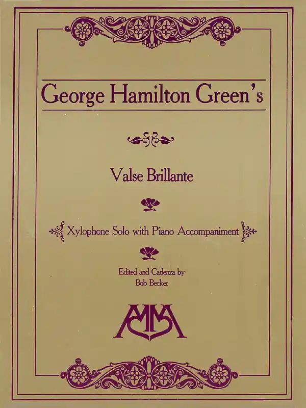 Green Valse Brillante Xylophon Solo Piano HL00317048 Sonderaktion