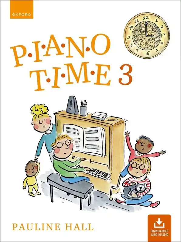 Aktuell Hall Piano Time 3 Klavierschule Third Edition + Audio