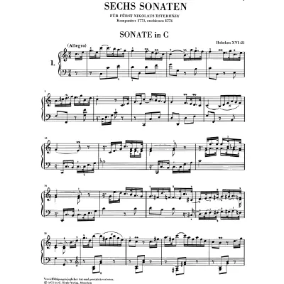 Haydn Saemtliche Klaviersonaten 2 Klavier HN238 Jetzt Kaufen