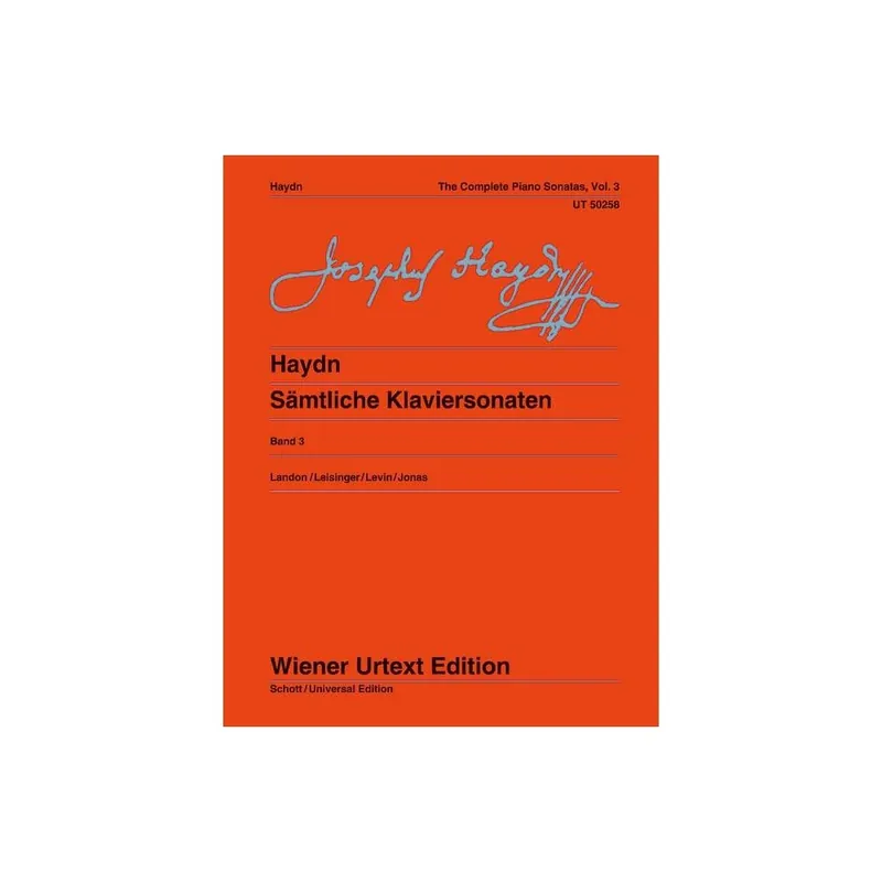 Haydn Sämtliche Klaviersonaten 3 UT50258 Jetzt Kaufen