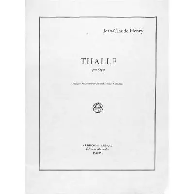 Echt Henry Thalle Orgel AL25125