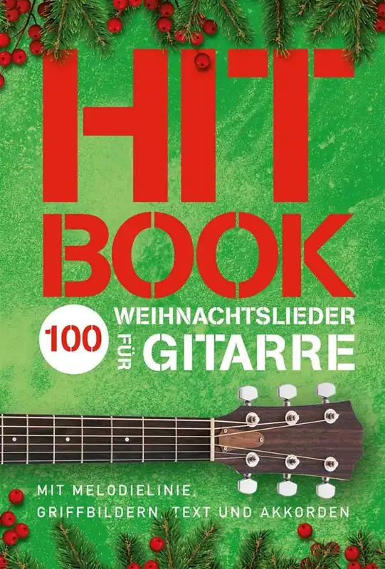 Kostenloser Rückversand Hit Book 100 Weihnachtslieder für Gitarre BOE8025