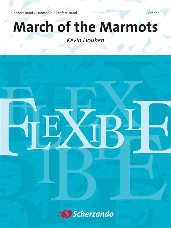 Houben March of the Marmots Concert Band 1944-13-015S Begrenztes Angebot