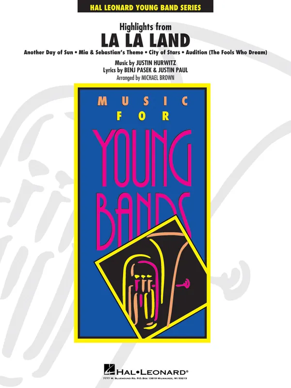 Hurwitz Highlights from La La Land Concert Band HL04005103 Bestseller