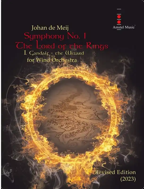 Johan de Meij Symphony No. 1 Gandalf -Tthe Wizard Concert Band AM201-010 Sichere Zahlung