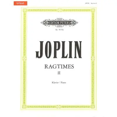 Top-Preis Joplin Ragtimes 2 Klavier EP9678B