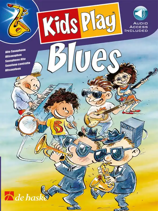 Kastelein Kids Play Blues Altsaxophon Audio DHP1053864-404 Rabatt