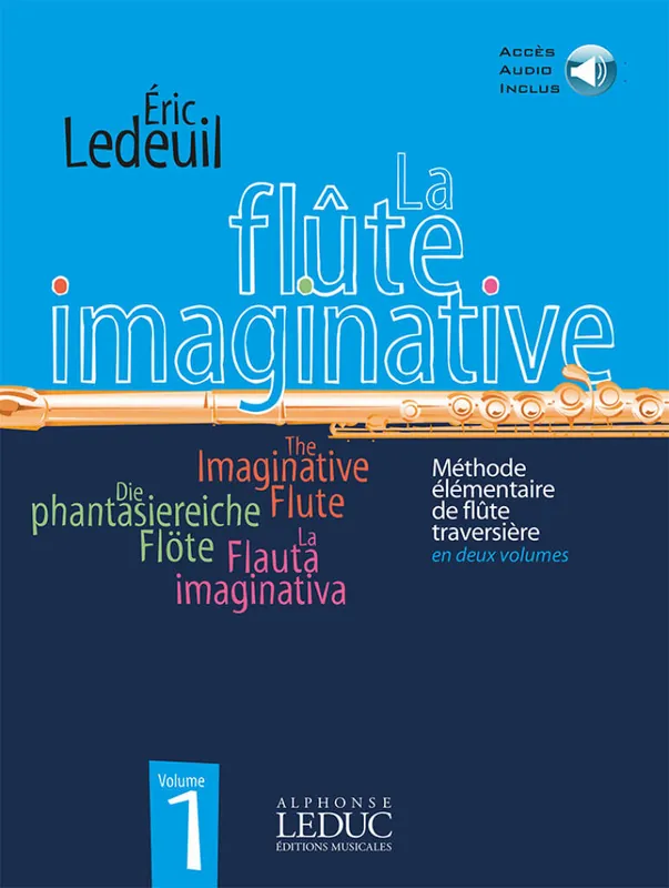 Ledeuil La Flute Imaginative Volume 1 Audio AL30365 Must-Have
