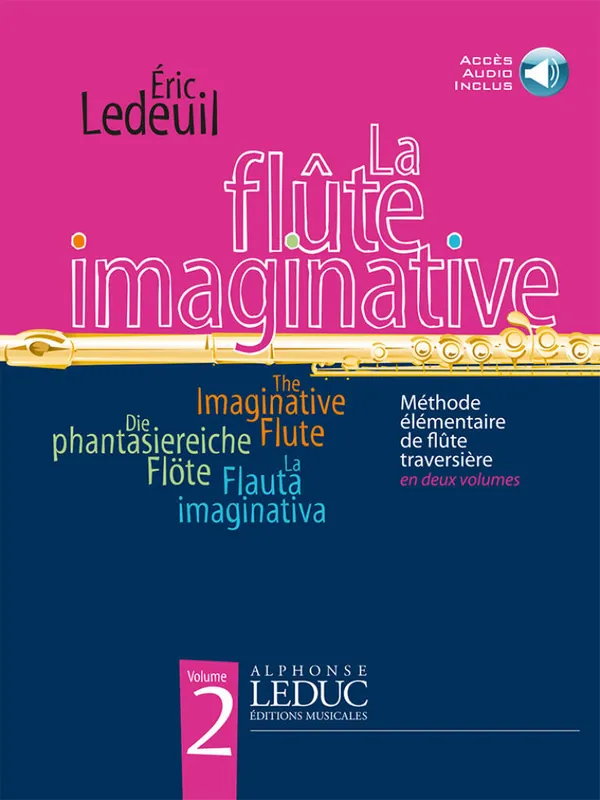 Ledeuil La Flute Imaginative Volume 2 Audio AL30367 Versand Am Gleichen Tag