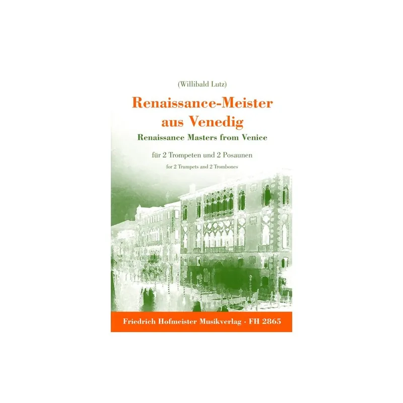 Lutz Renaissance-Meister aus Venedig 2 Trompeten 2 Posaunen FH2865 Sofort Bestellen