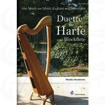 Begrenztes Angebot Mandelartz Duette Harfe und Blockflöte SM11009
