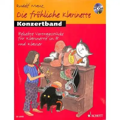 Rabatt Mauz Die froehliche Klarinette Konzertband Klar Klav CD ED22546