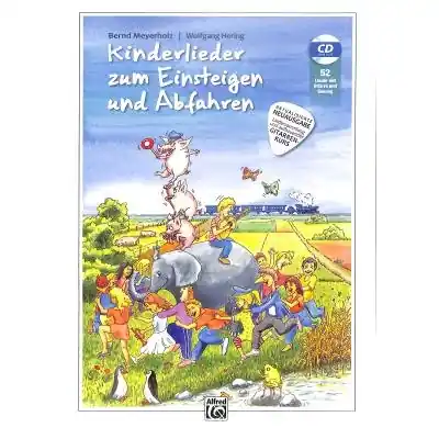 Meyerholz Kinderlieder zum einsteigen und abfahren 1 Gitarre CD ALF20247G Knallerangebot