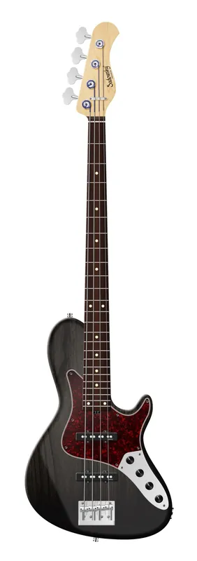 Sadowsky MetroLine 24-Fret Vintage Single Cut Bass, Red Alder Body, Morado Fingerboard, 4-String - Nirvana Black Transparent Satin Bestpreis