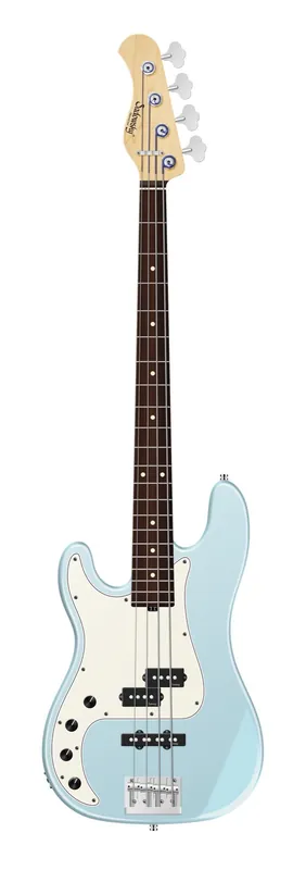 Schnäppchen Sadowsky MetroLine 21-Fret Hybrid P/J Bass, Red Alder Body, Morado Fingerboard, 4-String, Lefthand - Solid Ice Blue Metallic Satin