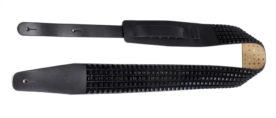 Beliebt Perri's 7112 Black Studded Leather Gurt / Nieten