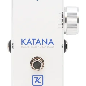 Keeley Katana Clean Boost - "Throwback White" Edition Top-Seller