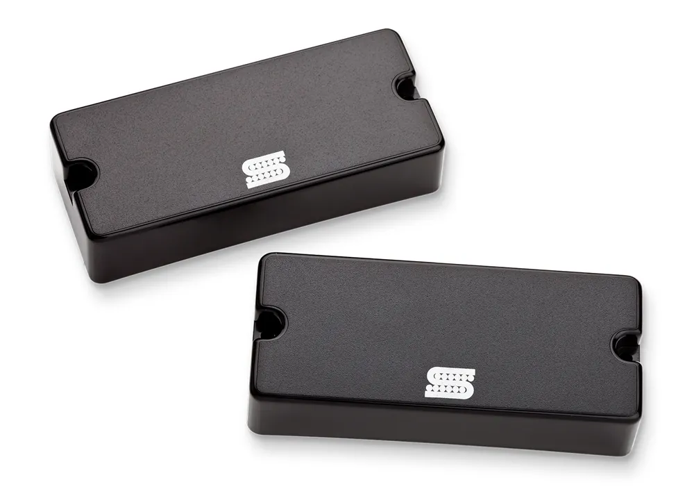 Zertifiziert Seymour Duncan alt.metal Blackouts Active Humbucker Set, 7-String, Active Mount - Black