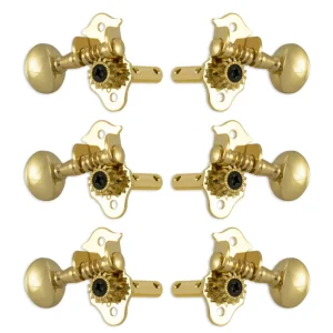 Grover H98G Sta-Tite Machine Head, Horizontal - Guitar Machine Heads, 3 + 3 - Gold Aktuell