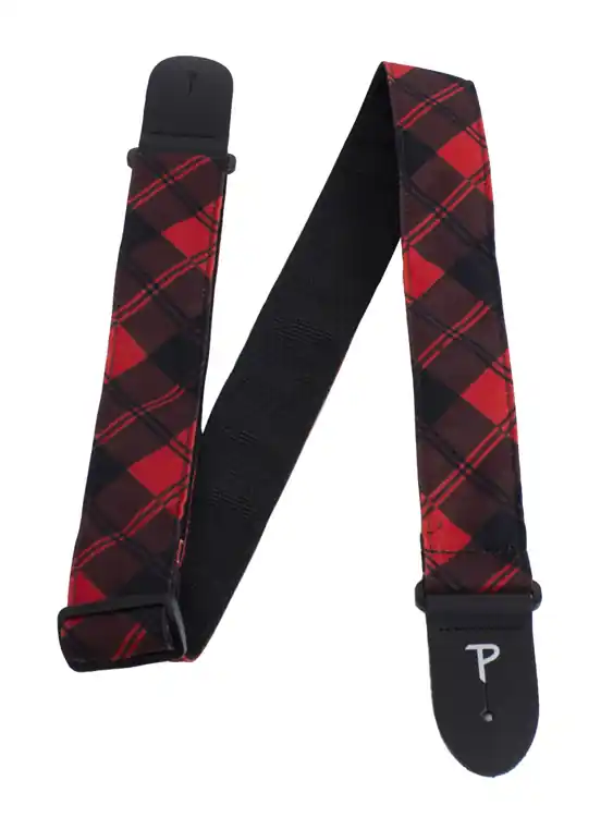 Ausverkauf Perri's 7643 Poplin Gurt, red/black plaid