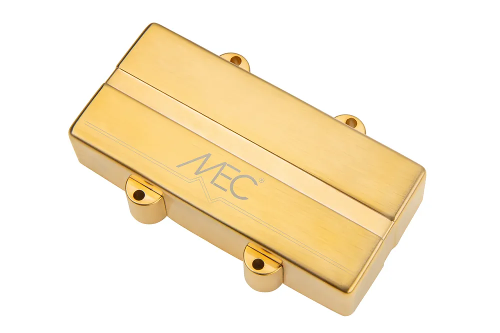 Sofort Bestellen MEC Active Twin J-Style Bass Pickup, 4- & 5-String - Brushed Gold