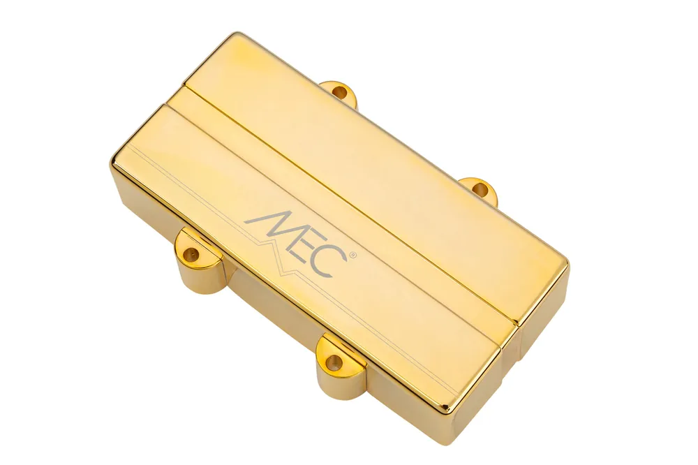 MEC Active Twin J-Style Bass Pickup, 4- & 5-String - Gold Sichere Zahlung