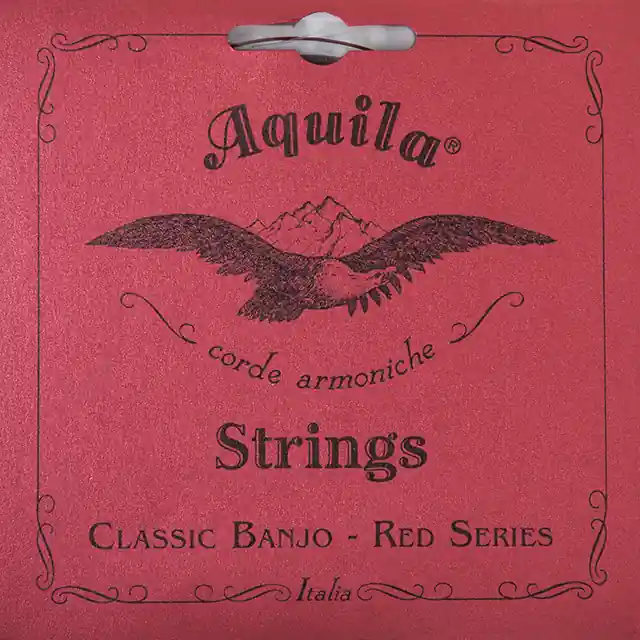Jetzt Kaufen Aquila 12B - Red Series, Old Style Banjo String Set - 5-String, DCGCG Tuning, Medium Tension