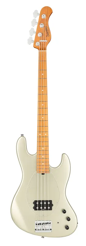 Aktuell Sadowsky MetroExpress 21-Fret Vintage M Bass, Roasted Maple Fingerboard, 4-String - Solid Champagne Metallic High Polish